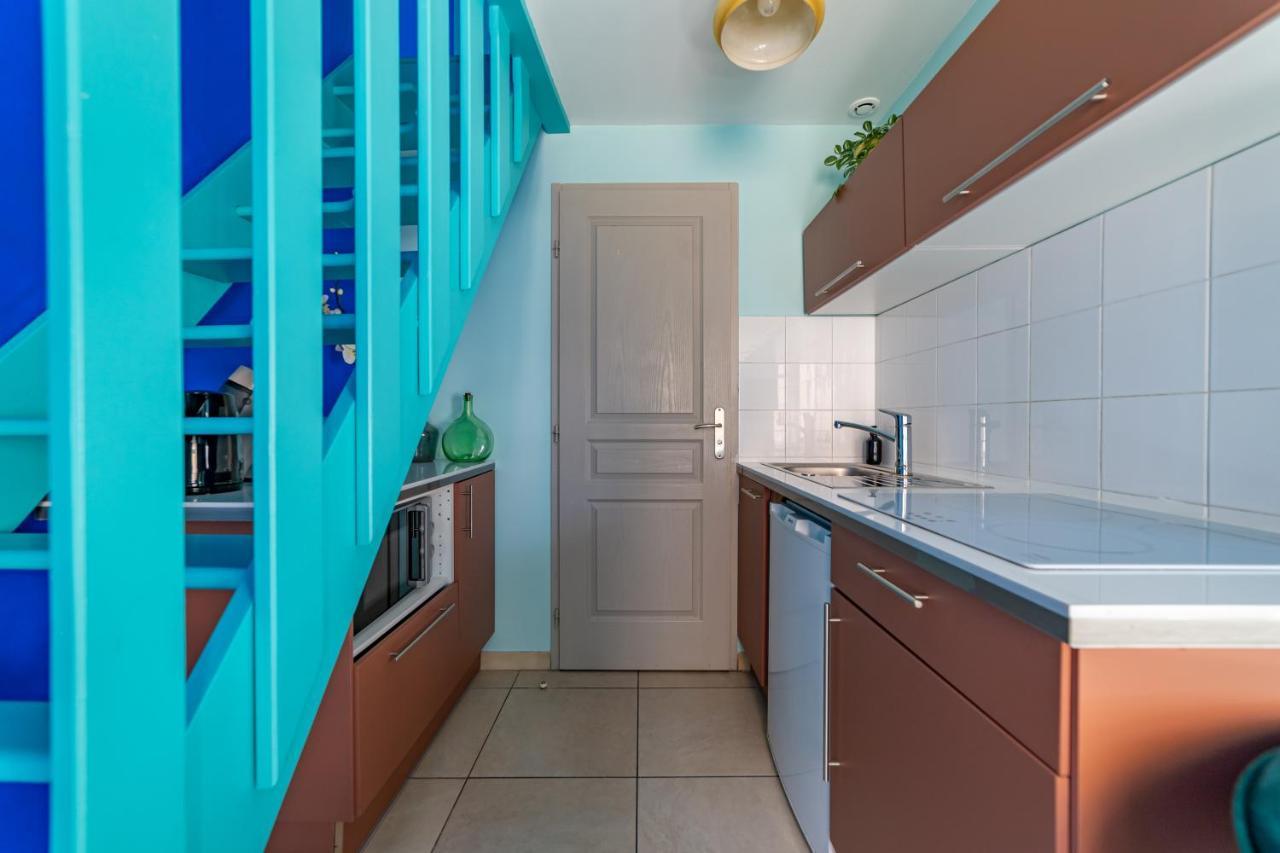 Le Reve Bleu Majorelle - Duplex Sur Les Toits - Une Nuit A 尼姆 外观 照片