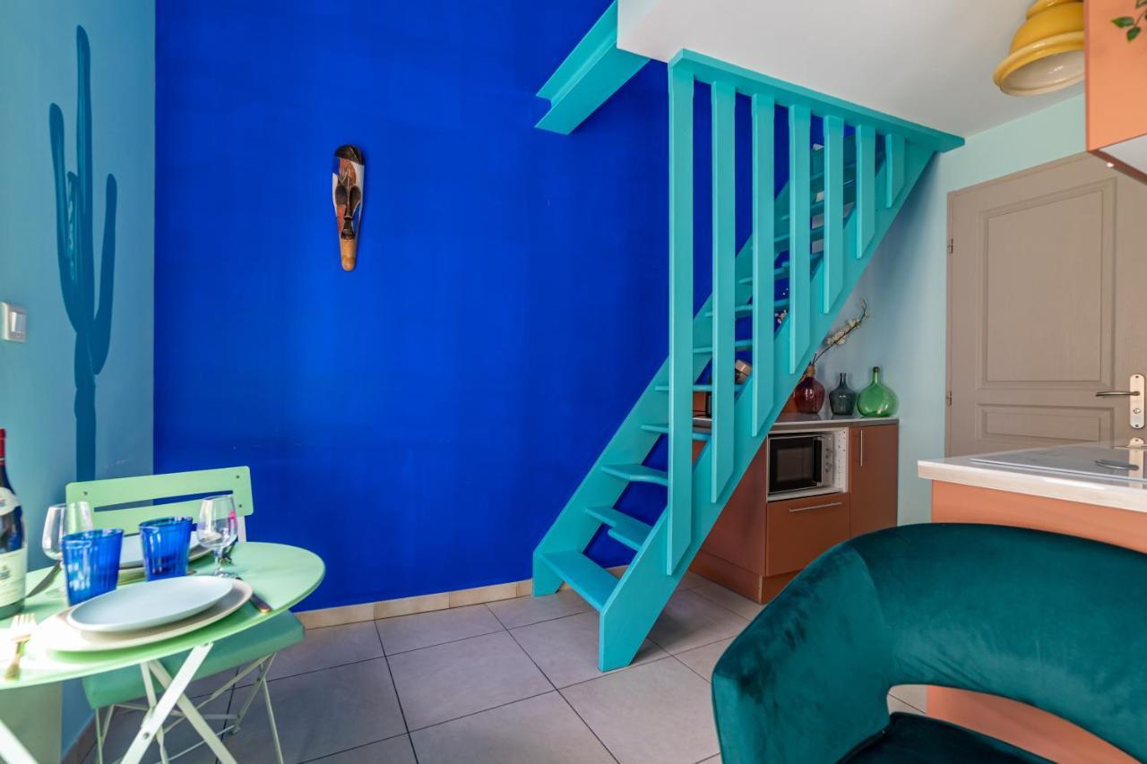 Le Reve Bleu Majorelle - Duplex Sur Les Toits - Une Nuit A 尼姆 外观 照片