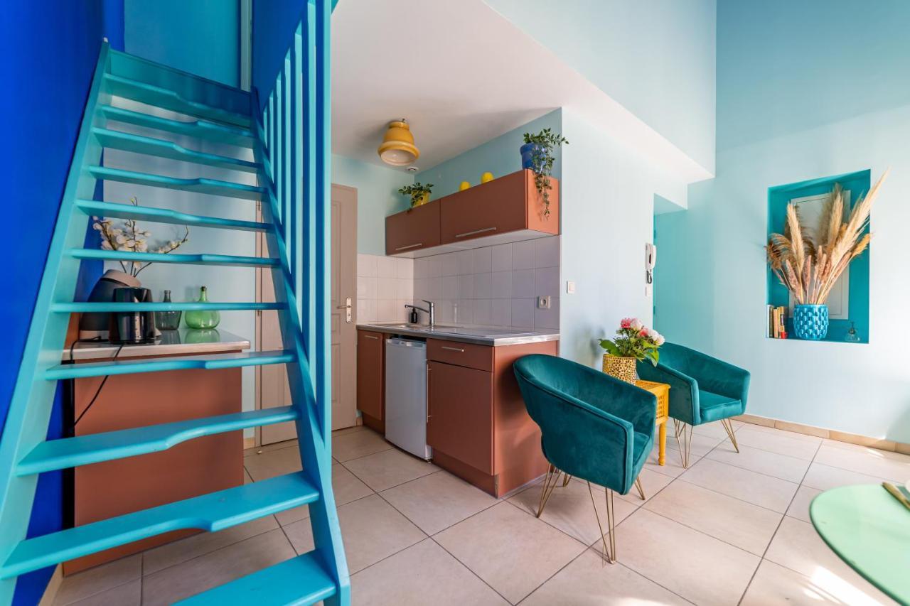 Le Reve Bleu Majorelle - Duplex Sur Les Toits - Une Nuit A 尼姆 外观 照片